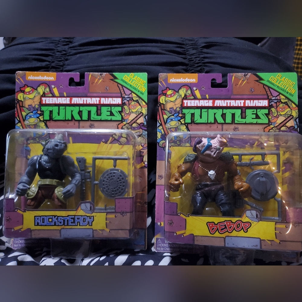 Teenage Mutant Ninja Turtles Bebop and Rocksteady
